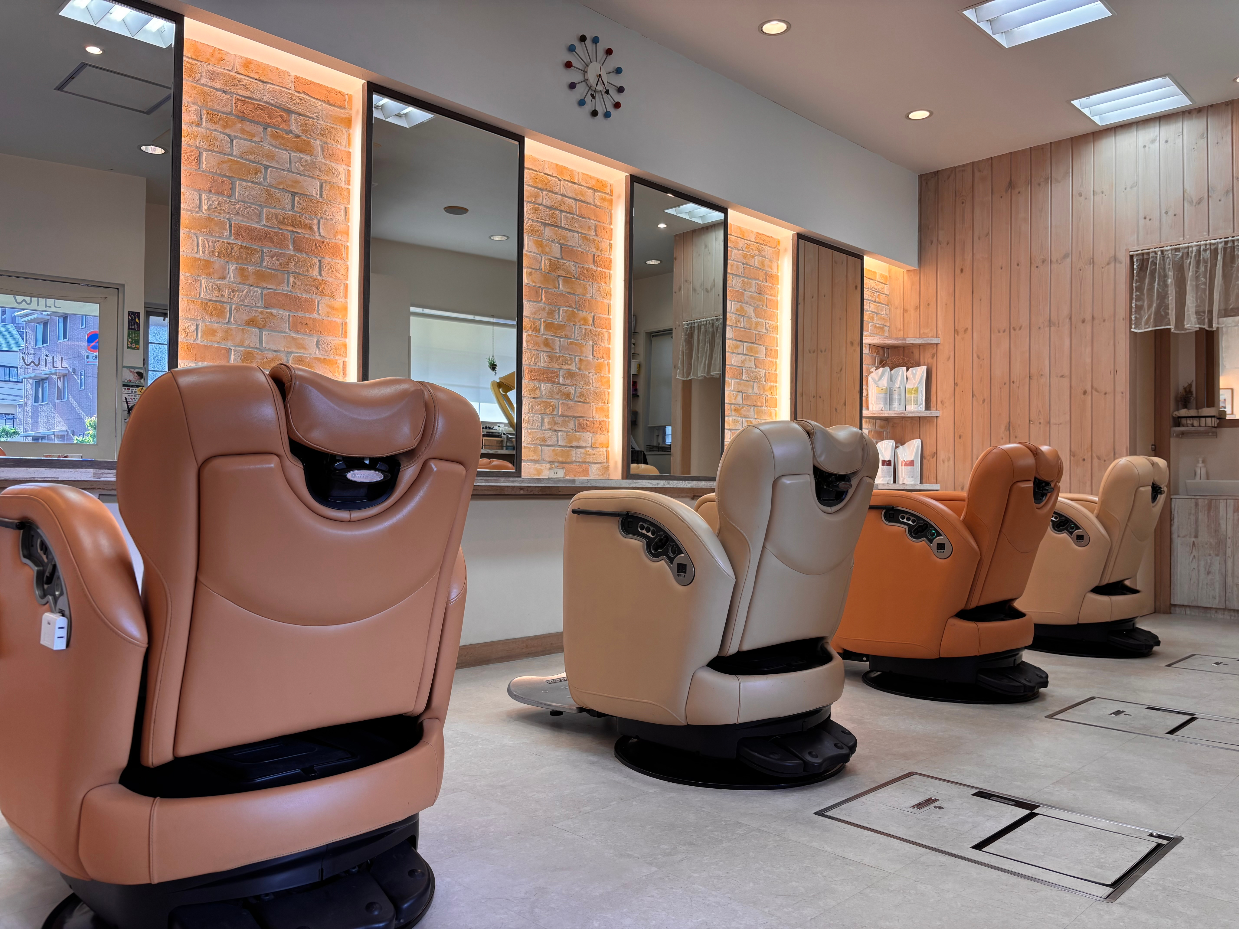 Hair will 店内風景